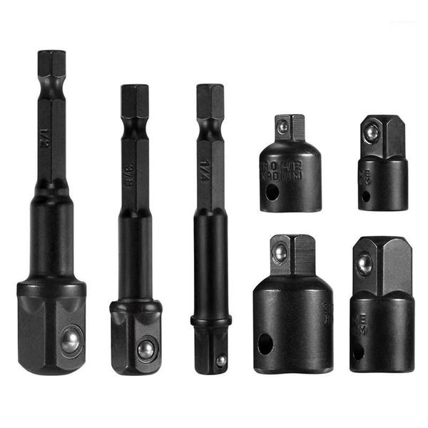 

3pcs hexagon space for adaptor socket adaptor socket spanner 1/4", 1/2", 3/8 adapter and 4pcs 1/4 to 3/8 x to 1/4 inc1