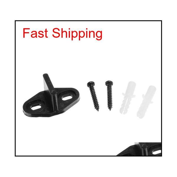 

sliding barn door hardware wall guide door bottom floor guide black steel plasti qylejr dh_seller2010