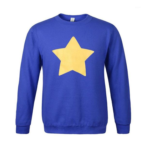 

anime steven universe cosplay costume steven quartz universe cotton hoodies sweatshirts asian size casual hoodies for men mhs0931, Black