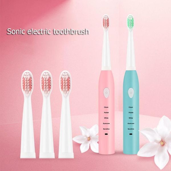 

usb rechargeable 5 mode ultrasonic automatic waterproof electric toothbrush