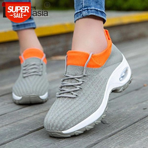 

doratasia new summer elegant breathable stretch fabric sneakers leisure flats women comfy casual platform shoes woman #h006