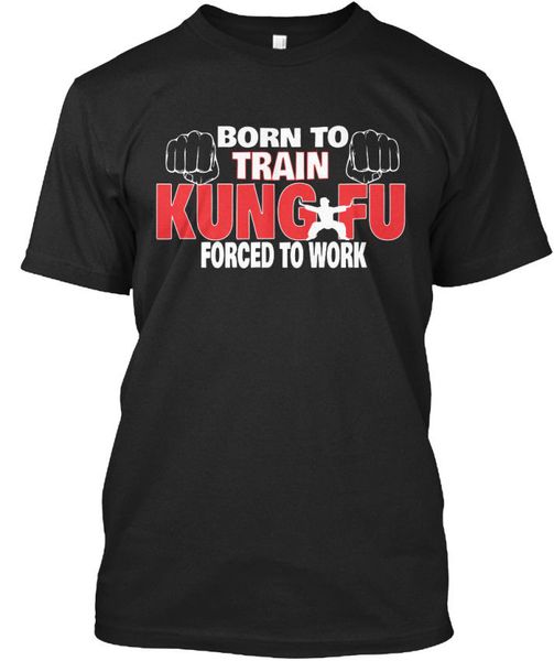 

letter print short kung fu uk born to train forced work standard t shirt summer t shirt sport hooded sweatshirt hoodie