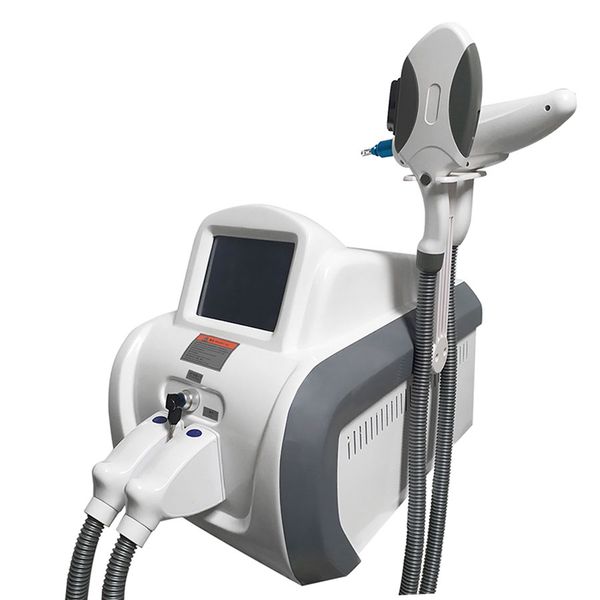

новый 2 в 1 лазерной ipl rf shr ipl лазерная эпиляция машина nd yag лазер удаления татуировки по уходу за кожей оборудование красотки, Black