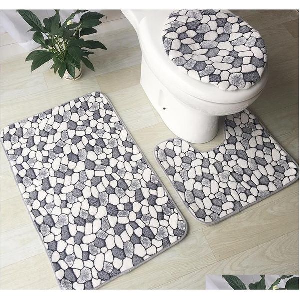 

modern printed toilet mat set anti slip bath mat set bathroom rug set shower room rugs toilet cover mat bathr qyljfr bbgargden