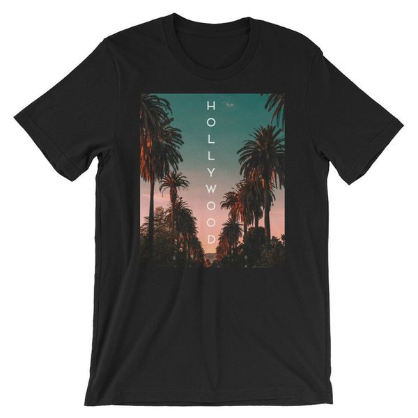 

голливуд, калифорния футболка la любовь outfit tee shirt новая конструкция способа спорта толстовка с капюшоном толстовка