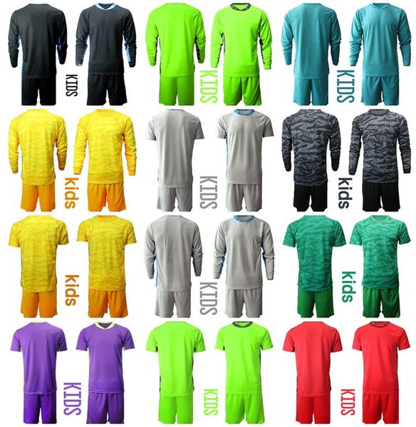 

молодежь нью-йорк сити футбол джерси вратарь набор детей 13 луис барраза 1 шон джонсон длинный рукав вратарь гк футбольная рубашка униформа, Black