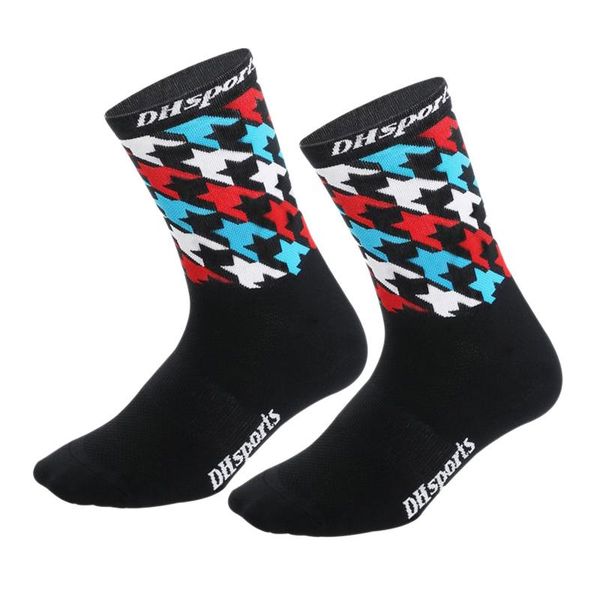 

sports socks anti slip breathable compression socks running cycling outdoor marathon football basketball hiking, Black