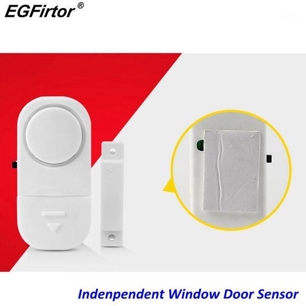 

mini battery independent wood door sensor window alarm magnetic contact home alarm sensor detection1