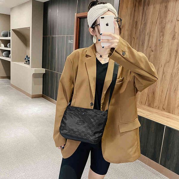 

purse women's new signature large capacity sling shoulder light and versatile style oxford cloth messenger bag