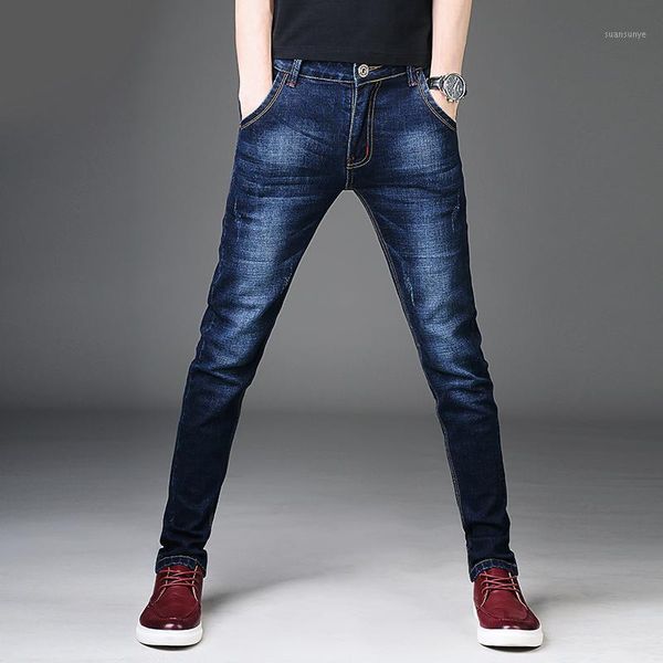 

2020 new arrival casual slim jeans men ,mens pencil pants ,skinny jeans men blue denim trousers size 27-361