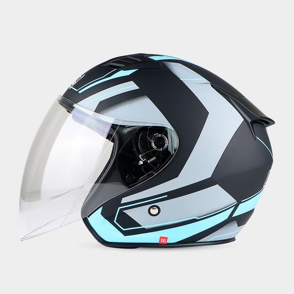 

спортивный мотоцикл шлет со шлемом 3/4 t536 открытой маской женщин