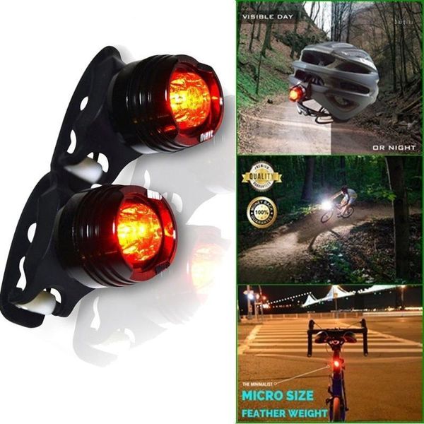 

2 pcs aluminum alloy bike light 3 modes waterproof red led rear tail light lamp night cycling safety luz trasera bicicleta1