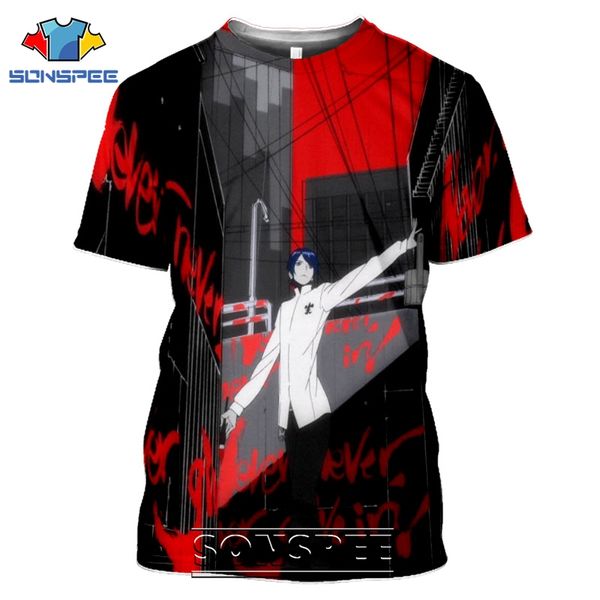 

persona 5 cartoon anime 3d print shirts horror humor graphic men clothing