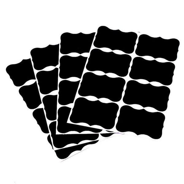 

blackboard chalk board stickers decals eco-friendly removable labels kitchen jars label stickers storage bottle container label dbc vt0308