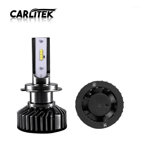 

carlitek led 4sides led h7 h4 turbo 12v car auto headlight bulb lamp h 11 4 3 h7 h8 fog head light 6500k1
