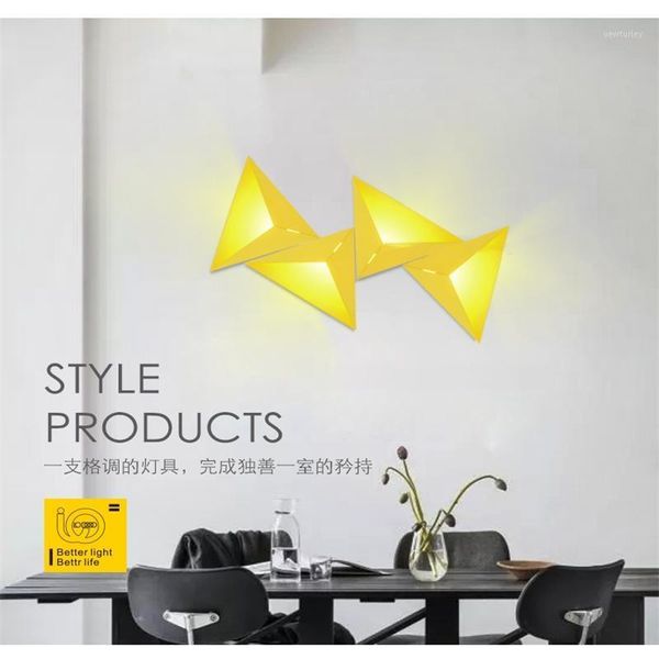 

wall lamp personality nordic minimalist modern aisle living room tv background bedroom bedside creative art lamp1