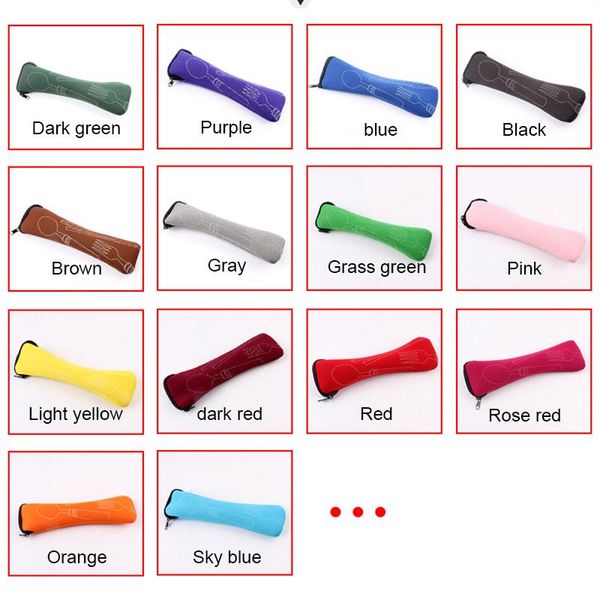 

portable picnic tableware bag 14 colors outdoor tableware storage box environmental dinnerware fork spoon bag canteen h bbyrdu