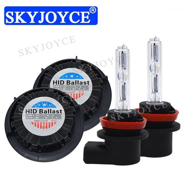 

skyjoyce 35w all in one intergrated no error canbus h11 hid xenon kit 6000k white low beam h11 hid xenon bulb for srx1