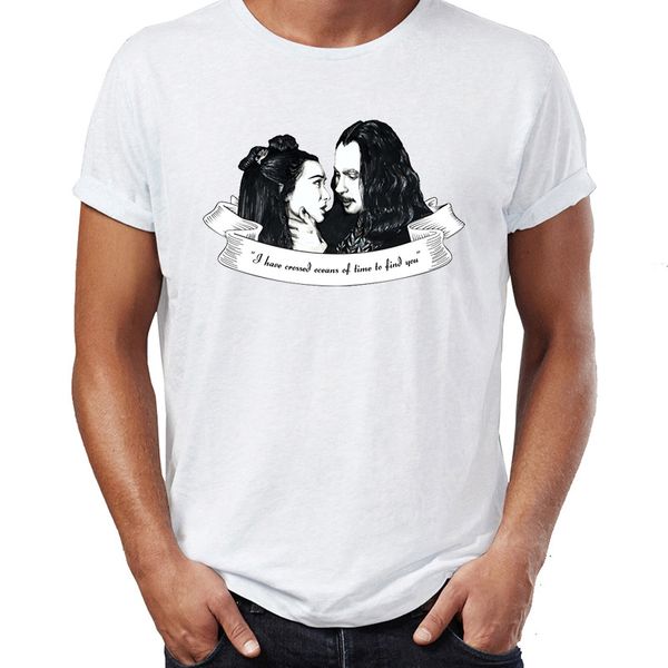 

men's t shirt i have crossed oceans of time to find you dracula awesome artwork drawing printed tee sport hooded sweatshirt hoodie