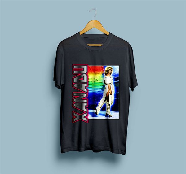 

xanadu оливия ньютон-джон - 80's фильм классический t-shirt размер s-2xl плюс размер майка спортивная с капюшоном толстовка толстовка