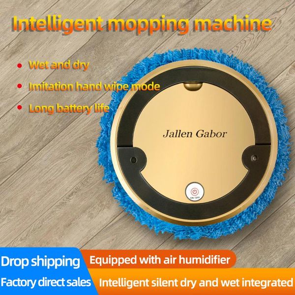 

automatic robot vacuum cleaner humidifying spray intelligent mopping machine mopping machine for wetland & carpet household
