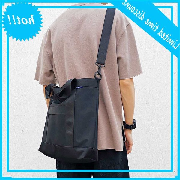 

man crossbody nylon shoulder trend brand grand messenger bag male laphandbag