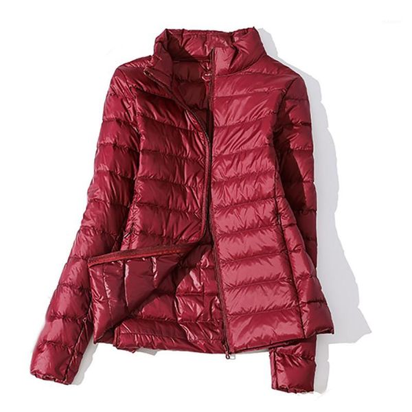 

2019 new womens autumn jackets ultra-thin spring overcoat ladies slim warm coats plus size 4xl 5xl 6xl duck fur down female 1, Black;brown