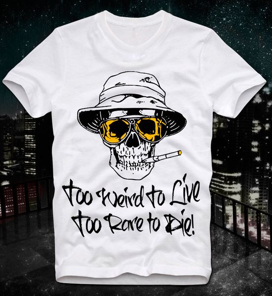 

новейший письмо печати мультфильм хантер томпсон too weird to live rare die faer ненависть в лас-вегас гонзо сумасшедший фуфайки hoodie мужч