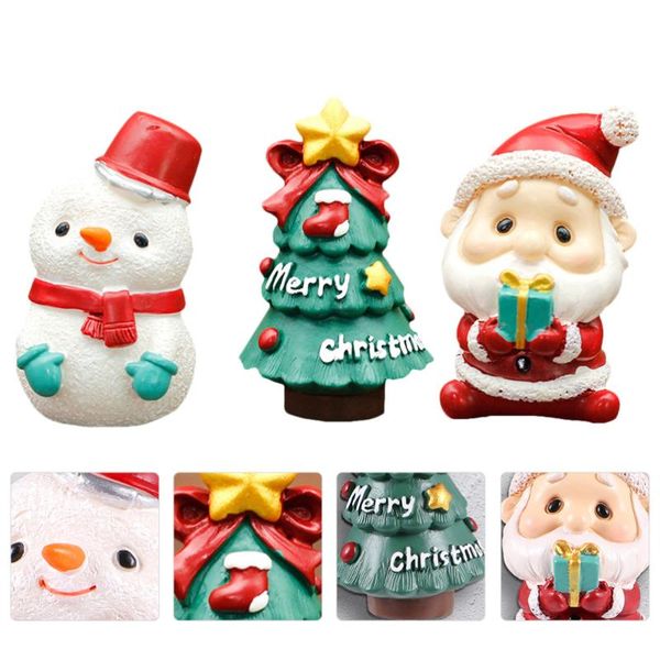 

3 pcs 1 set exquisite lifelike craft miniatures novel lovely cake decorations