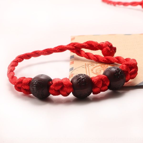 

kncoz original red rope beads jewelry creative fashion valentine's gift original red rope creative beadsbracelet beadsbracelet jewelry, Golden;silver