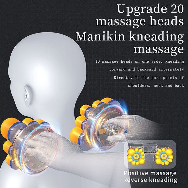 

3in1assagepillowwithcarhomedualuseeasycarryneckbackshoulderwaistbodymassagergiftreliefpaineuplugs raben