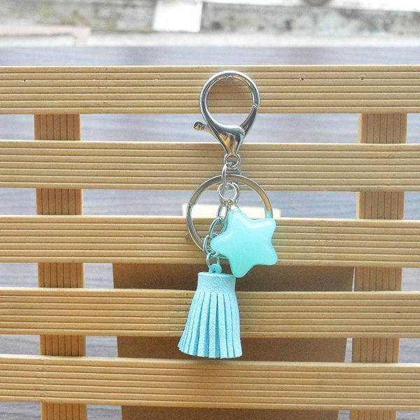 

12pcs lot personalized suede tassel flowers leather tassels for keychain bags cellphone pendant home decoration diy accessories h qylifc