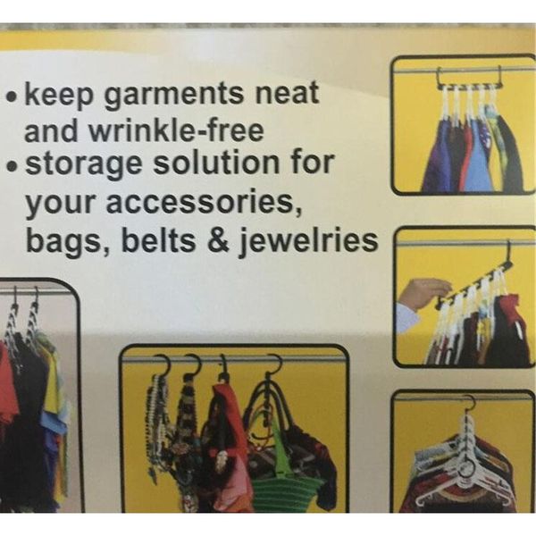 

30packs/lot (240pcs/lot) space saver wonder magic hanger closet organizer wond jlltzh mx_home