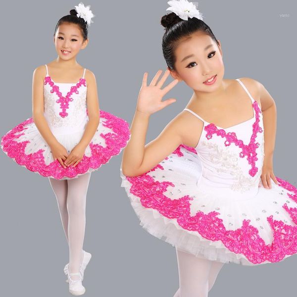 

children new ballet costume little swan dance skirt children's ballet skirt gauze sling tutu1, Black;red