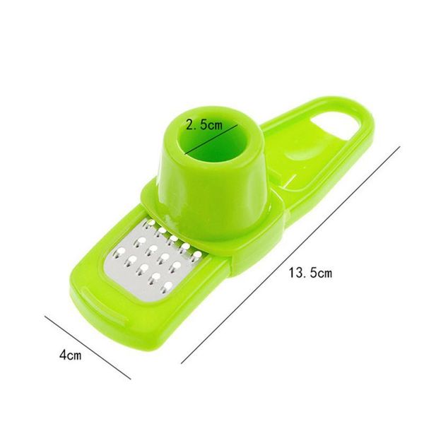 

stainless steel pp garlic presses ginger cutter candy color plastic grinding tool microplaner planer kitchen grater bbyeay