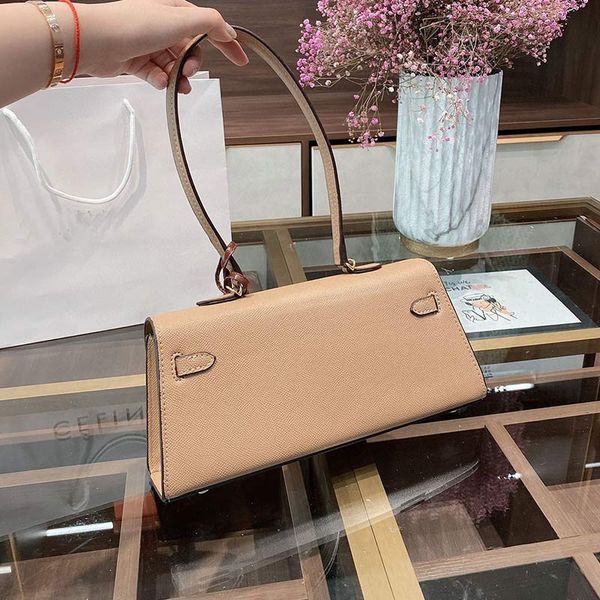 

samll women quality underarm bag fashion armpit bag lady cowhide leather shoulder handbag cross body wallet
