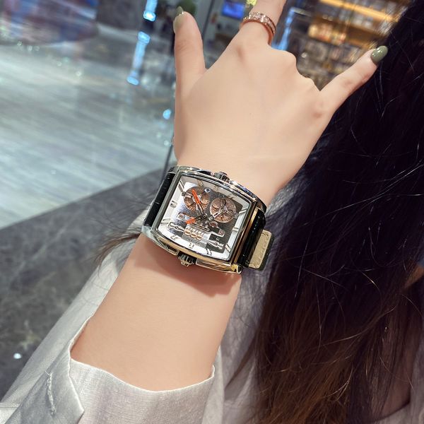 

richard's big plate watch, women's domineering barrel shaped high sense concept, personality, fashion, men's cool watch