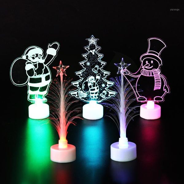 

christmas deco for home 3d night lights tree santa claus xmas bedroom lamp 2020 navidad gift natal noel kerst1
