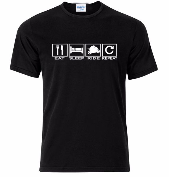 

men t shirt fashion print tee men short sleeve eat sleep ride biker motorrad fans design men tee shirt sport hooded sweatshirt hoodie