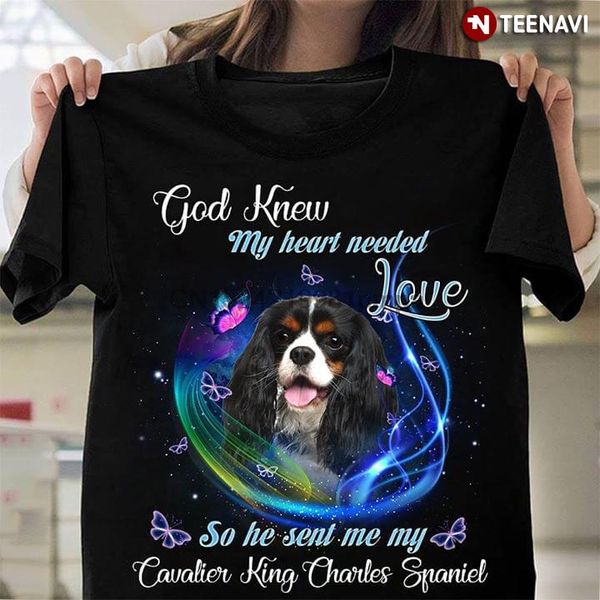

men t shirt god knew my heart needed love so he sent me my cavalier king charles spaniel tshirts sport hooded sweatshirt hoodie