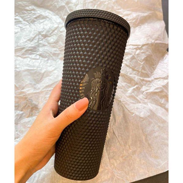 

with 710ml personalized tumblers starbucks cups iridescent bling rainbow unicorn studded cold cup tumbler coffee mug with strawyewu