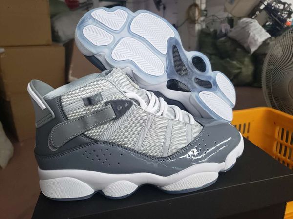 

six s vi high rings men quality jordon basketball 6 shoes 6s black red outdoor sports sneakers with original box size eu40-45