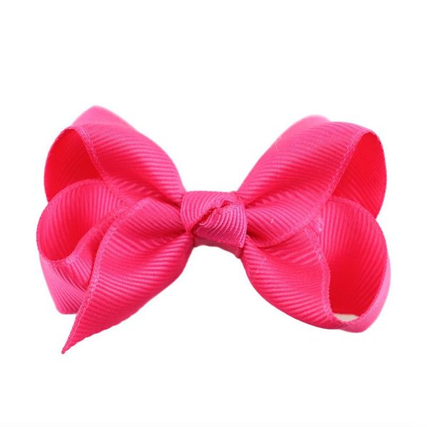 

2pcs / много бутик ручной работы красочные твердые ленты grosgrain волос смычка с зажимами для детей, девочек аксессуары для волос sqcngd bb, Slivery;white