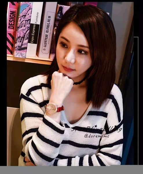 

top classic Advanced balloon brand fashion watch panthere tank Leopard series diamond black paint leopard jewelry ladies watch size 38m79db#