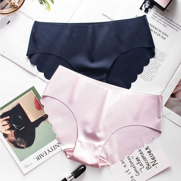 

zera seamless solid ultra-thin panties underwear women's low-rise ruffles briefs lingerie, Black;pink