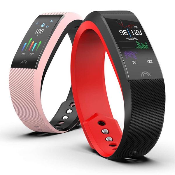 

f6 wristband, ip68 color screen, intelligent waterproof sports belt, ios and android bluetooth heart rate monitoring