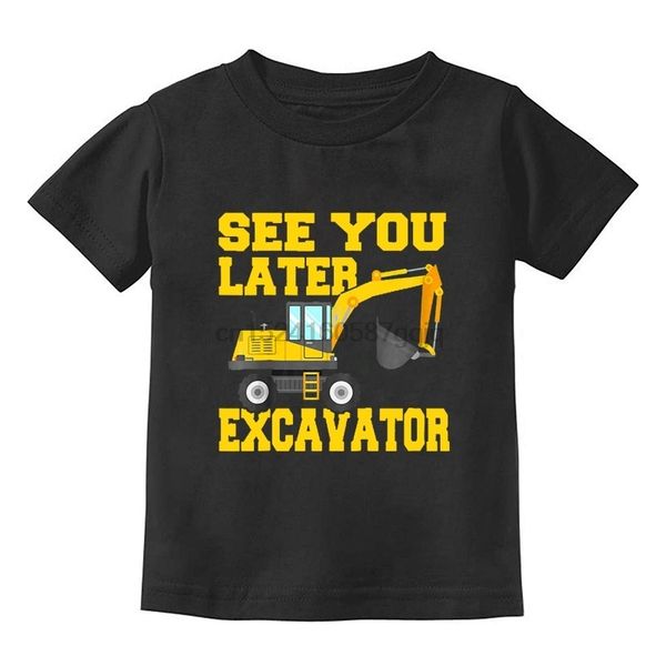 

excavator funny toddler boy kids hoodie designers t shirts sweatshirt
