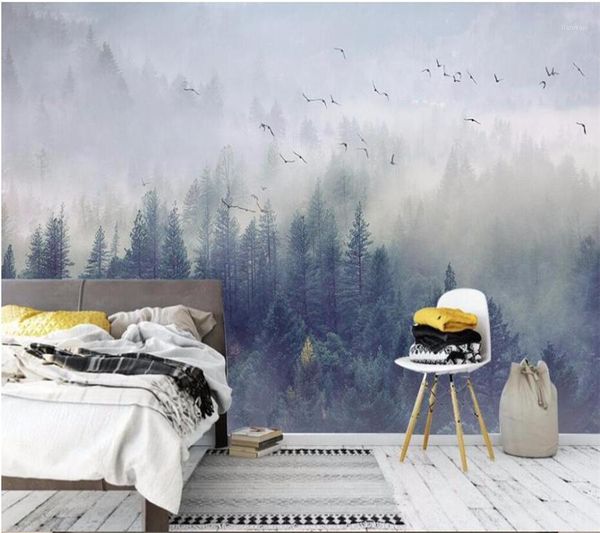

mural papel de parede para quarto custom wallpaper cool nordic tv background wall living room bedroom mural 3d wallpaper1