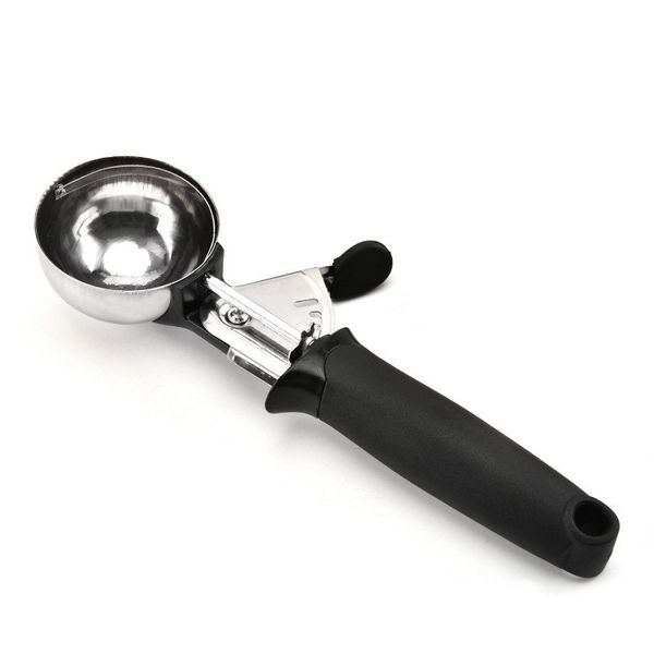 

stainless steel ice cream spoon fruits chocolates modelling scoop modelling household kitchen tools spherical spoons convenient new 6 8mt f2