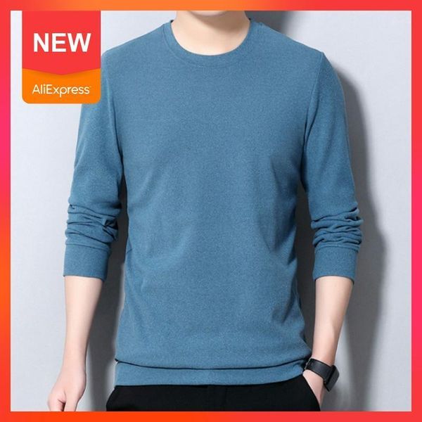 

winter man's fleece pullover comfy slim knitted sweaters bace shirt autumn warm solid long sleeve sweater 4xl1, White;black